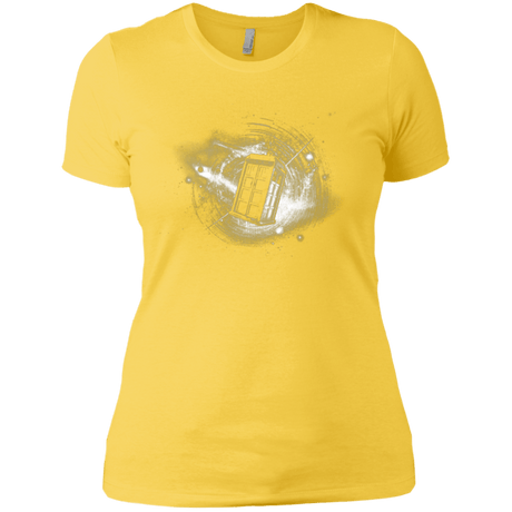 T-Shirts Vibrant Yellow / X-Small Tardis Women's Premium T-Shirt