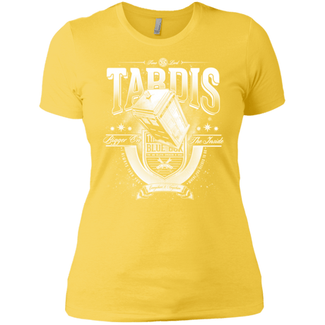 T-Shirts Vibrant Yellow / X-Small Tardis Women's Premium T-Shirt
