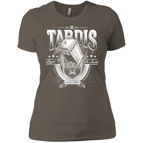 T-Shirts Warm Grey / X-Small Tardis Women's Premium T-Shirt