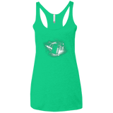 T-Shirts Envy / X-Small Tardis Women's Triblend Racerback Tank