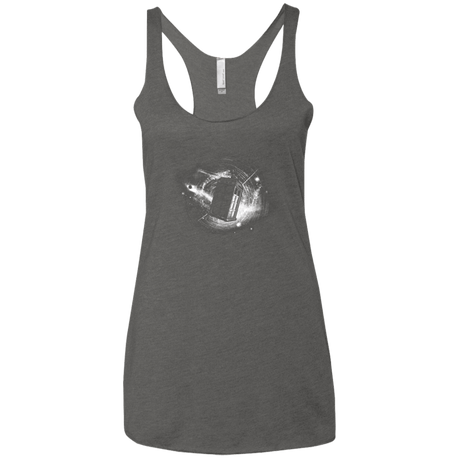 T-Shirts Premium Heather / X-Small Tardis Women's Triblend Racerback Tank