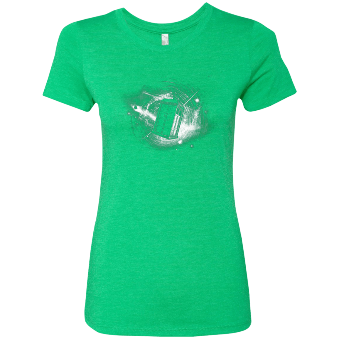 T-Shirts Envy / Small Tardis Women's Triblend T-Shirt