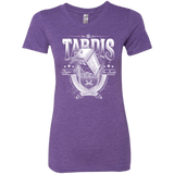 T-Shirts Purple Rush / Small Tardis Women's Triblend T-Shirt