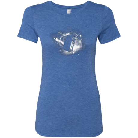 T-Shirts Vintage Royal / Small Tardis Women's Triblend T-Shirt