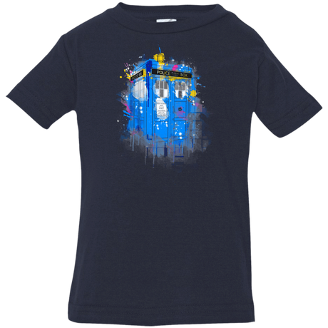 T-Shirts Navy / 6 Months Tardisplash Infant Premium T-Shirt
