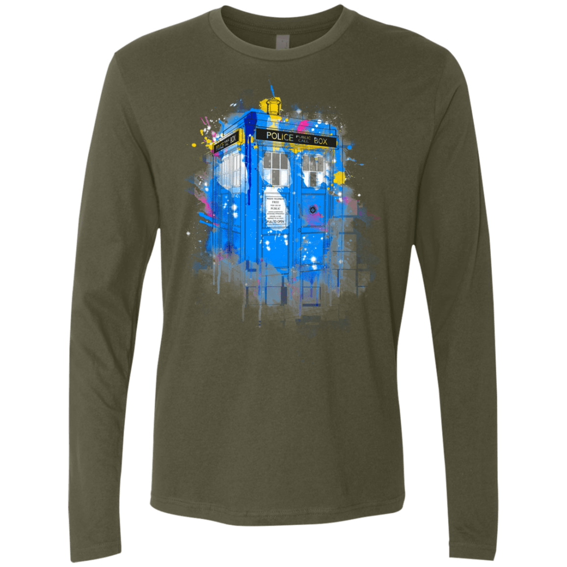 Tardisplash Men's Premium Long Sleeve