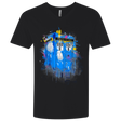 T-Shirts Black / X-Small Tardisplash Men's Premium V-Neck