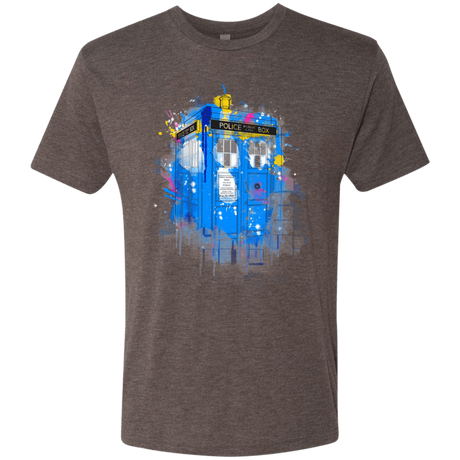 T-Shirts Macchiato / S Tardisplash Men's Triblend T-Shirt