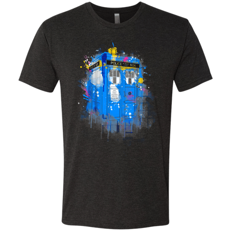 T-Shirts Vintage Black / S Tardisplash Men's Triblend T-Shirt