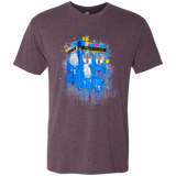T-Shirts Vintage Purple / S Tardisplash Men's Triblend T-Shirt