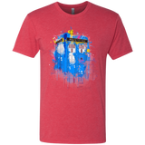 T-Shirts Vintage Red / S Tardisplash Men's Triblend T-Shirt