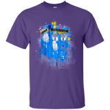 T-Shirts Purple / S Tardisplash T-Shirt