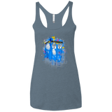 Tardisplash Women's Triblend Racerback Tank