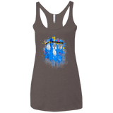 Tardisplash Women's Triblend Racerback Tank