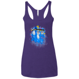 Tardisplash Women's Triblend Racerback Tank