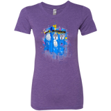 T-Shirts Purple Rush / S Tardisplash Women's Triblend T-Shirt