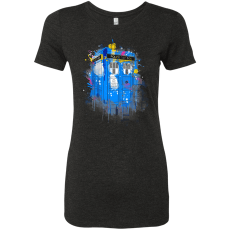T-Shirts Vintage Black / S Tardisplash Women's Triblend T-Shirt