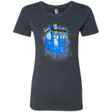 T-Shirts Vintage Navy / S Tardisplash Women's Triblend T-Shirt