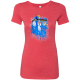 T-Shirts Vintage Red / S Tardisplash Women's Triblend T-Shirt