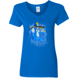 Tardisplash Women's V-Neck T-Shirt