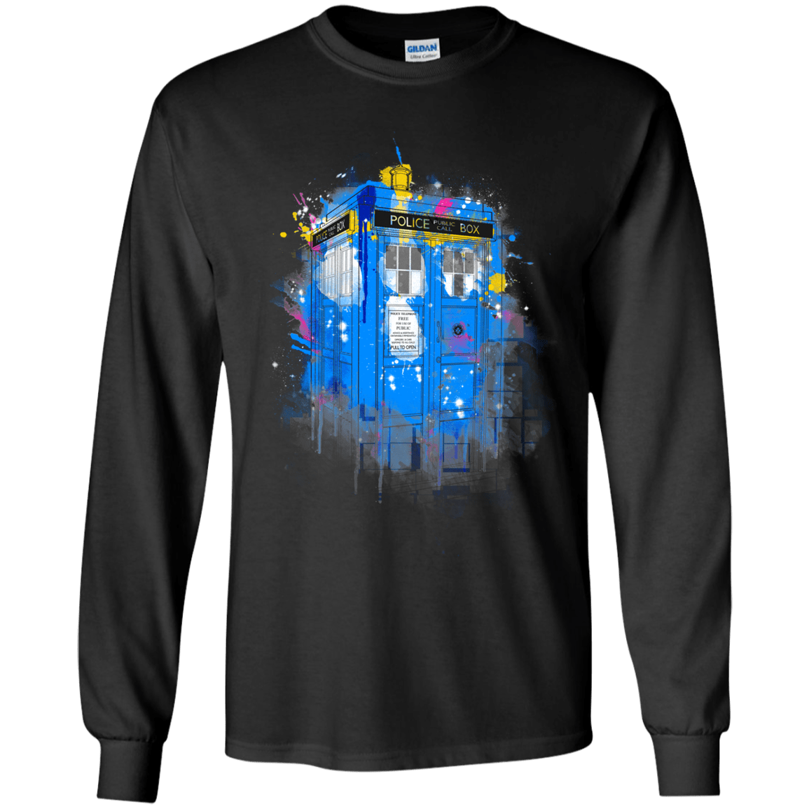 Tardisplash Youth Long Sleeve T-Shirt
