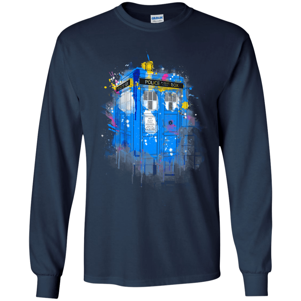 Tardisplash Youth Long Sleeve T-Shirt