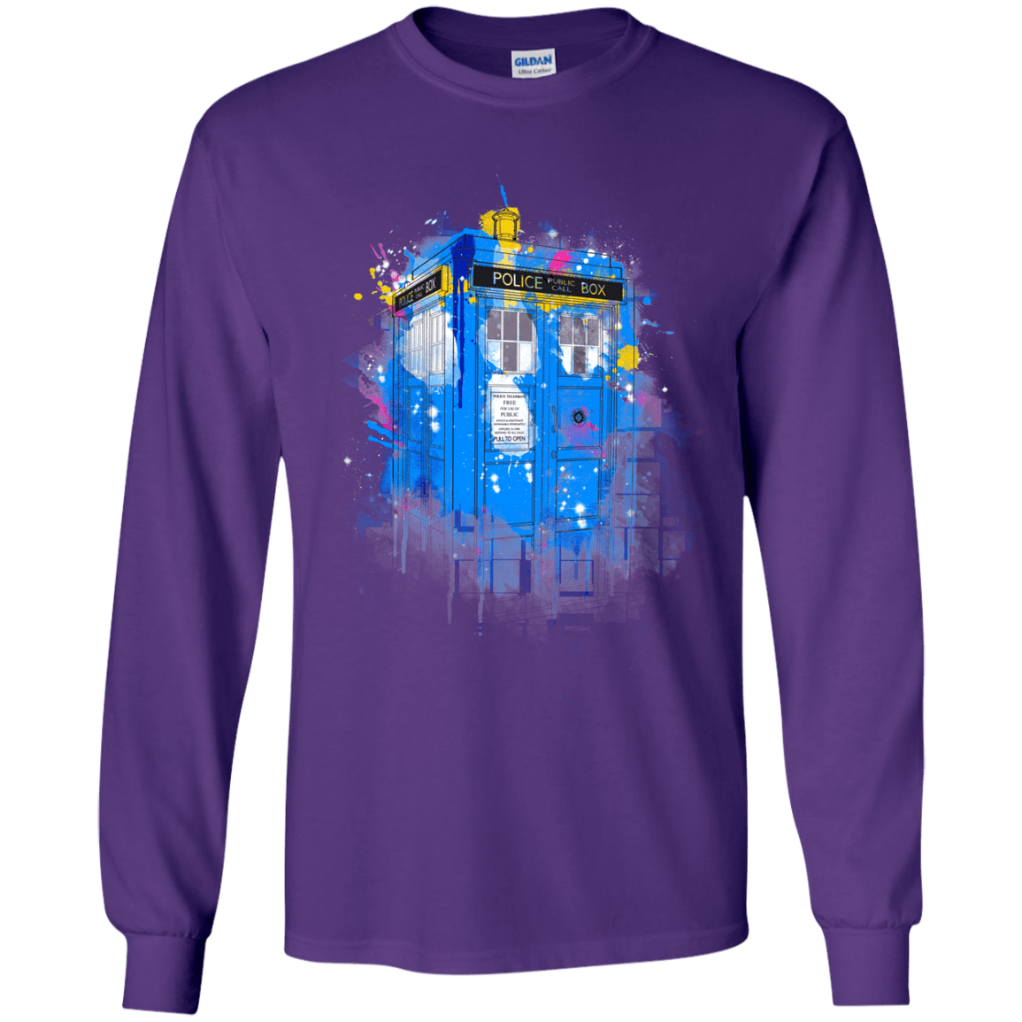 Tardisplash Youth Long Sleeve T-Shirt
