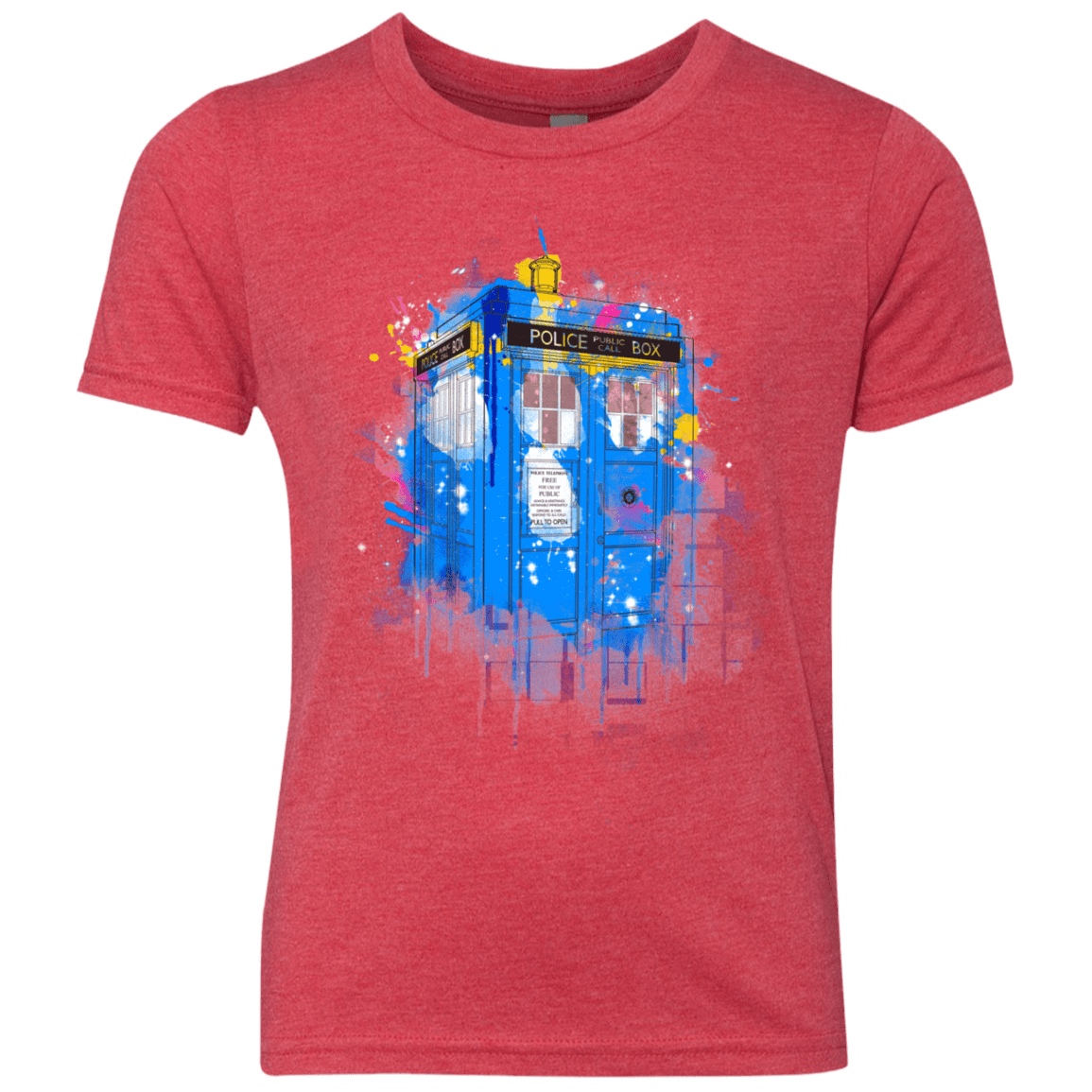Tardisplash Youth Triblend T-Shirt