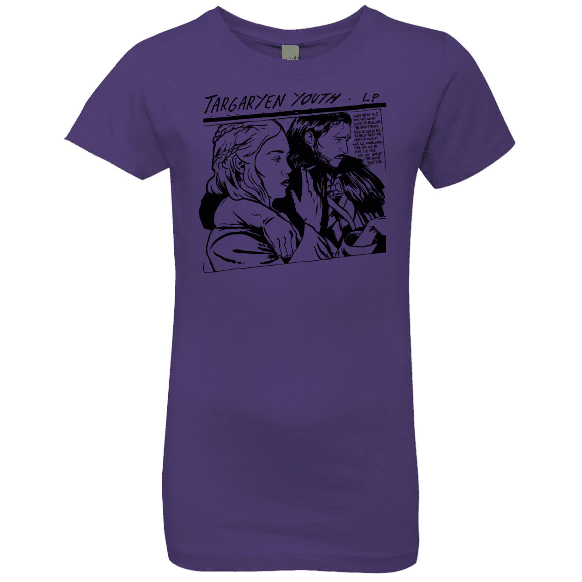 T-Shirts Purple Rush / YXS Targaryen Youth Girls Premium T-Shirt