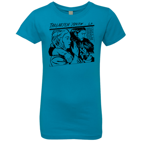 T-Shirts Turquoise / YXS Targaryen Youth Girls Premium T-Shirt