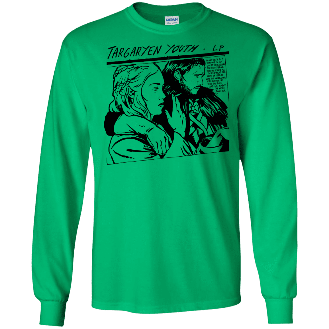 T-Shirts Irish Green / S Targaryen Youth Men's Long Sleeve T-Shirt