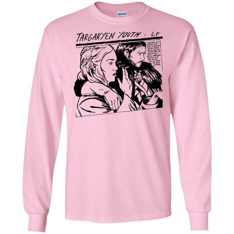 T-Shirts Light Pink / S Targaryen Youth Men's Long Sleeve T-Shirt