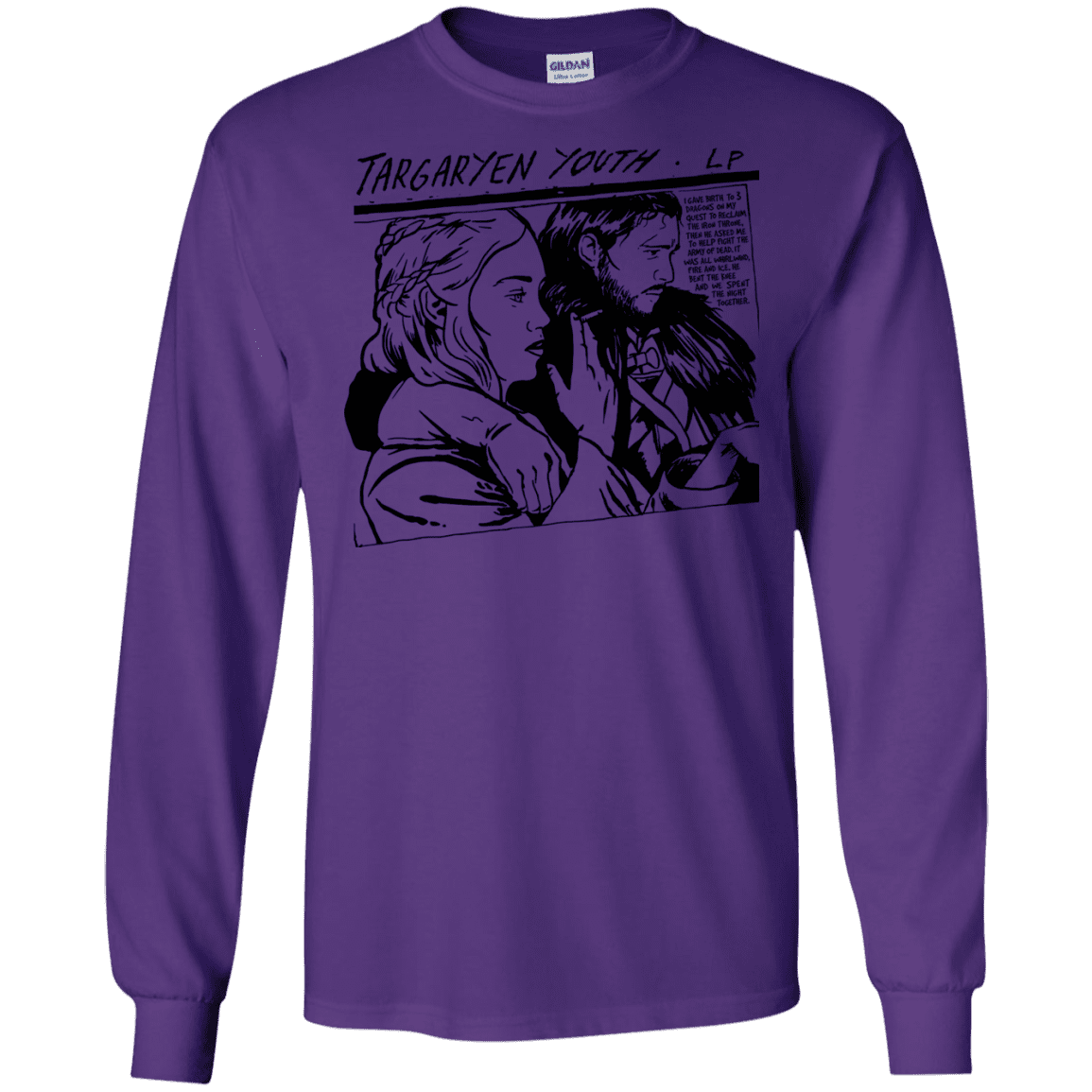 T-Shirts Purple / S Targaryen Youth Men's Long Sleeve T-Shirt