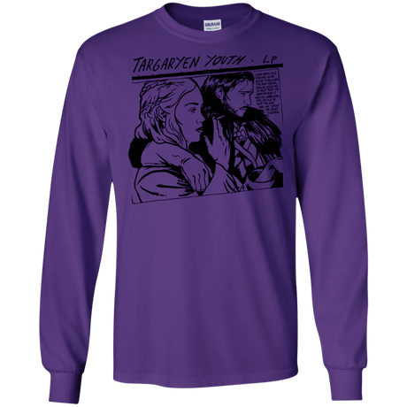 T-Shirts Purple / S Targaryen Youth Men's Long Sleeve T-Shirt