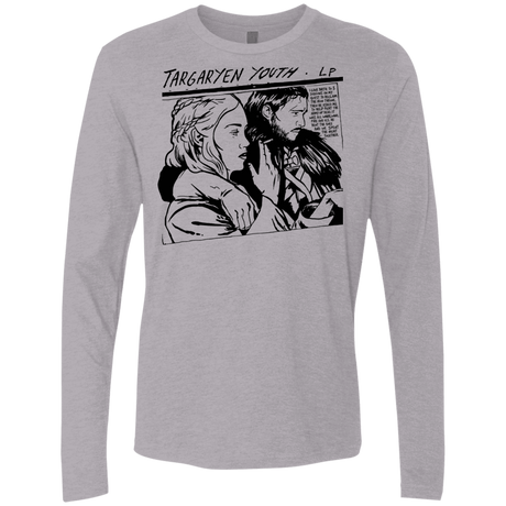 T-Shirts Heather Grey / S Targaryen Youth Men's Premium Long Sleeve