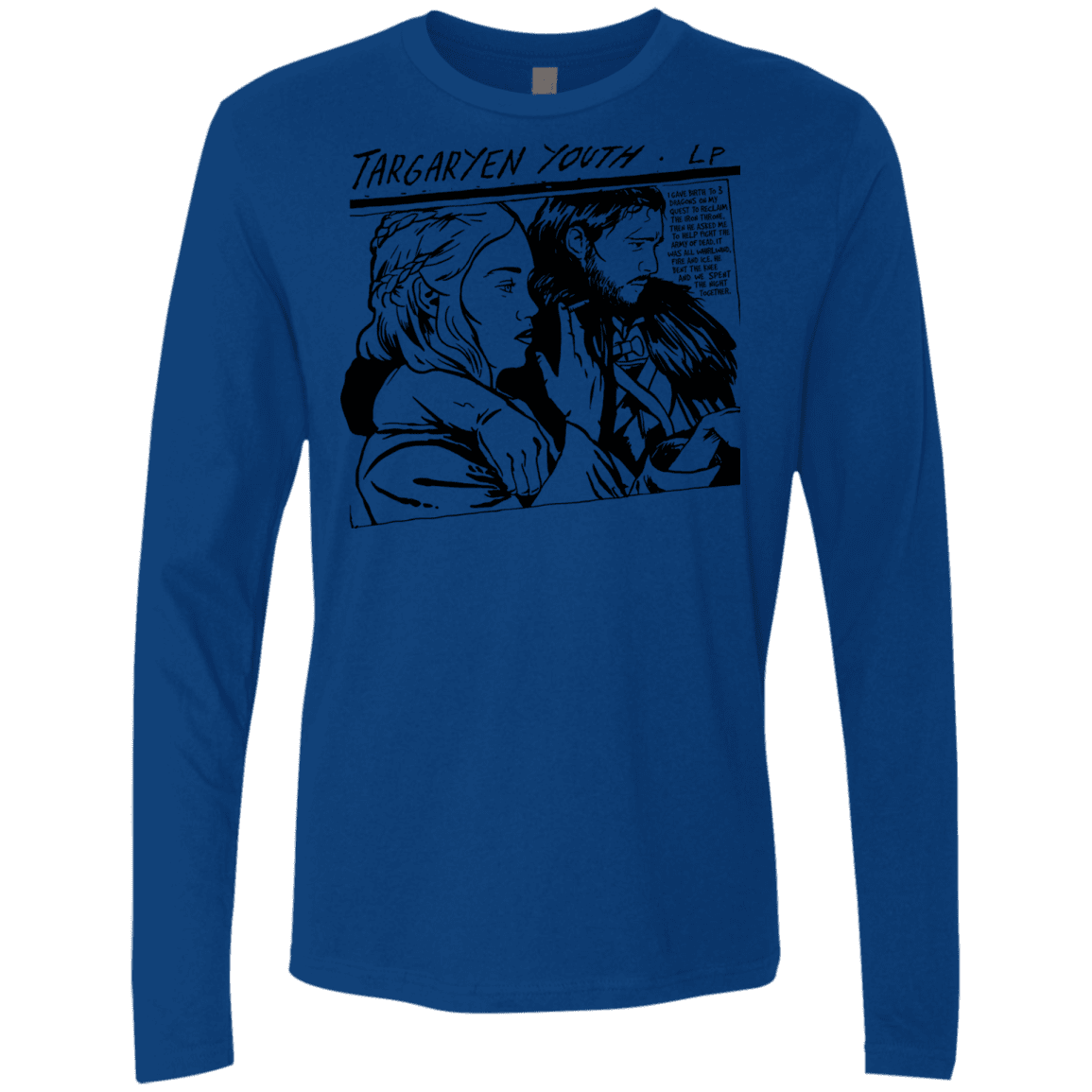 T-Shirts Royal / S Targaryen Youth Men's Premium Long Sleeve