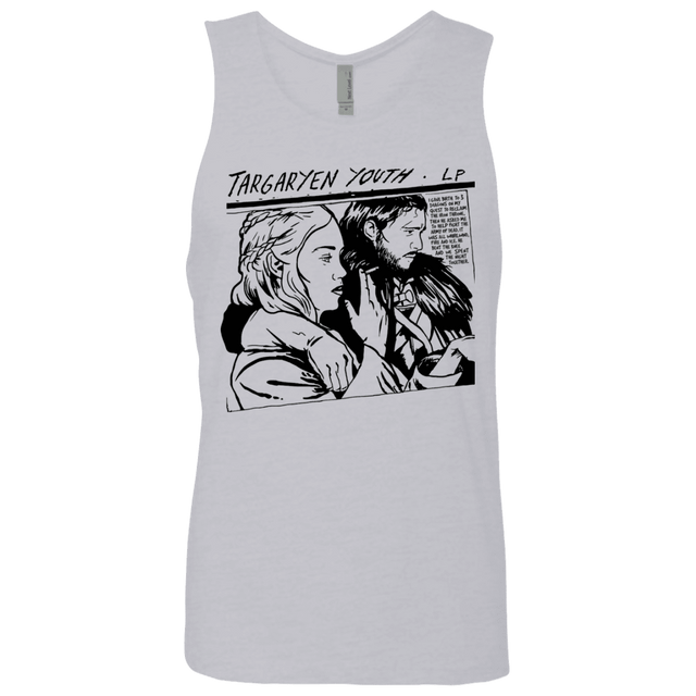 T-Shirts Heather Grey / S Targaryen Youth Men's Premium Tank Top