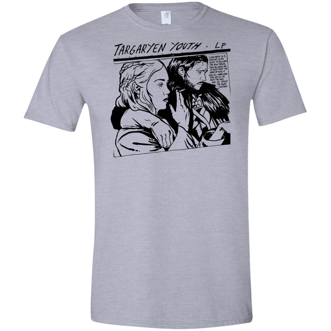 T-Shirts Sport Grey / X-Small Targaryen Youth Men's Semi-Fitted Softstyle
