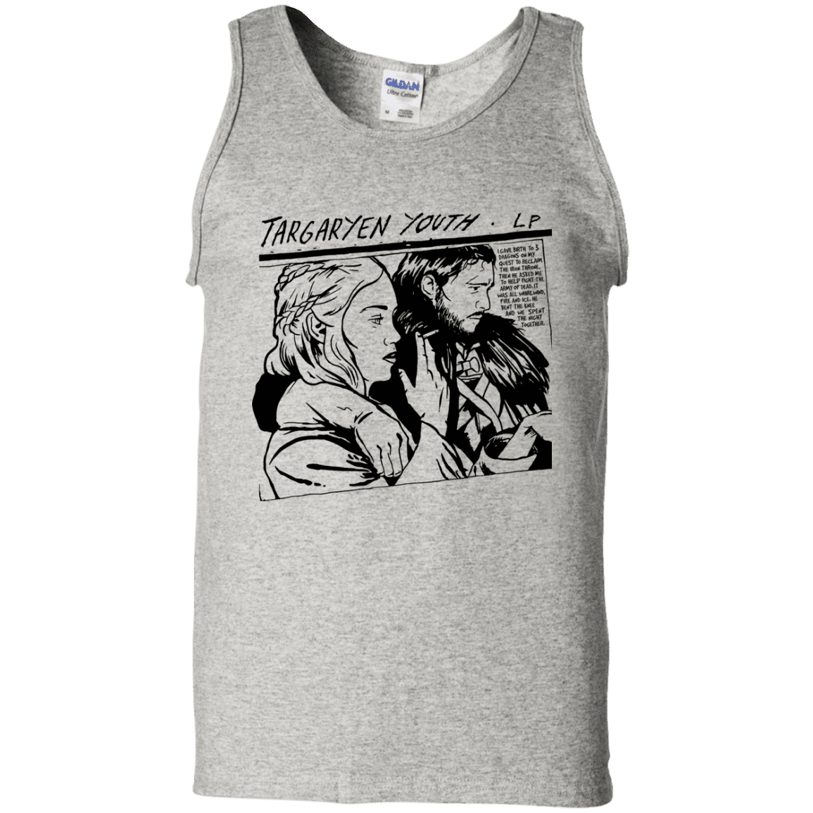 T-Shirts Ash / S Targaryen Youth Men's Tank Top