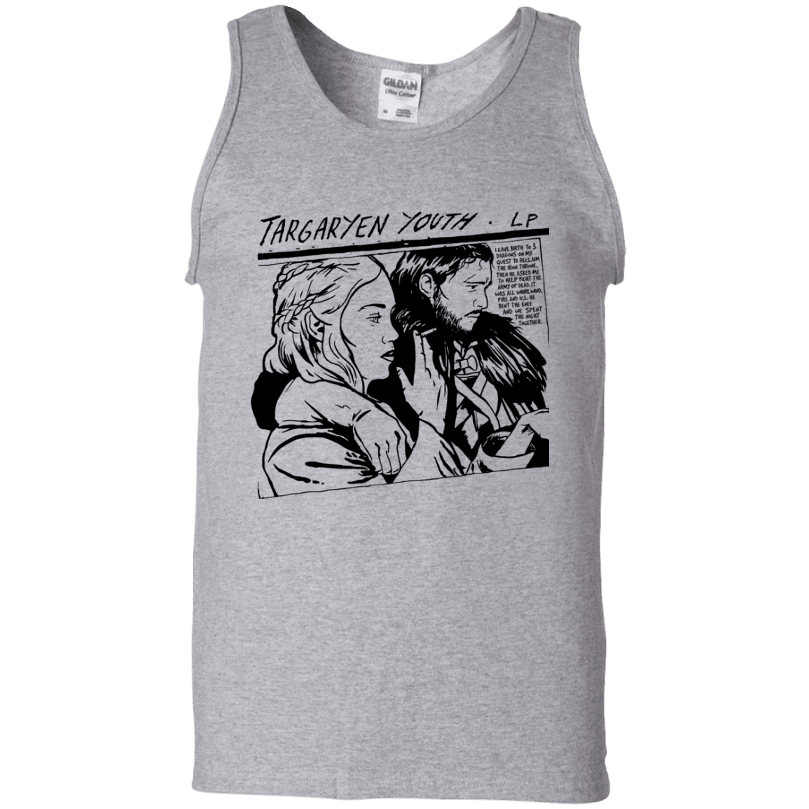 T-Shirts Sport Grey / S Targaryen Youth Men's Tank Top