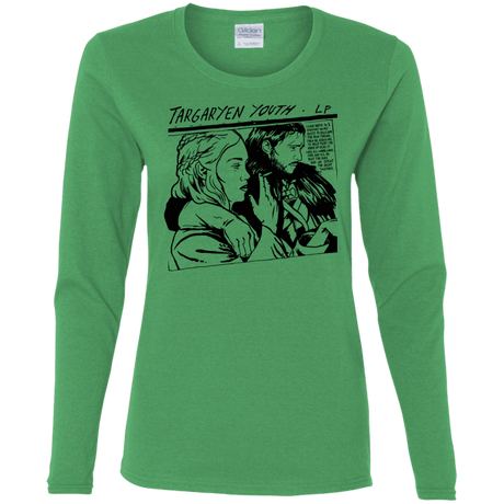 T-Shirts Irish Green / S Targaryen Youth Women's Long Sleeve T-Shirt