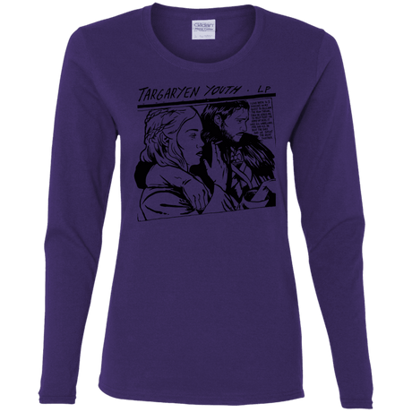 T-Shirts Purple / S Targaryen Youth Women's Long Sleeve T-Shirt
