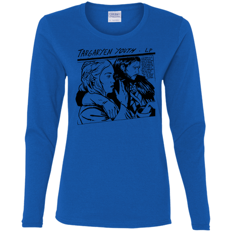 T-Shirts Royal / S Targaryen Youth Women's Long Sleeve T-Shirt