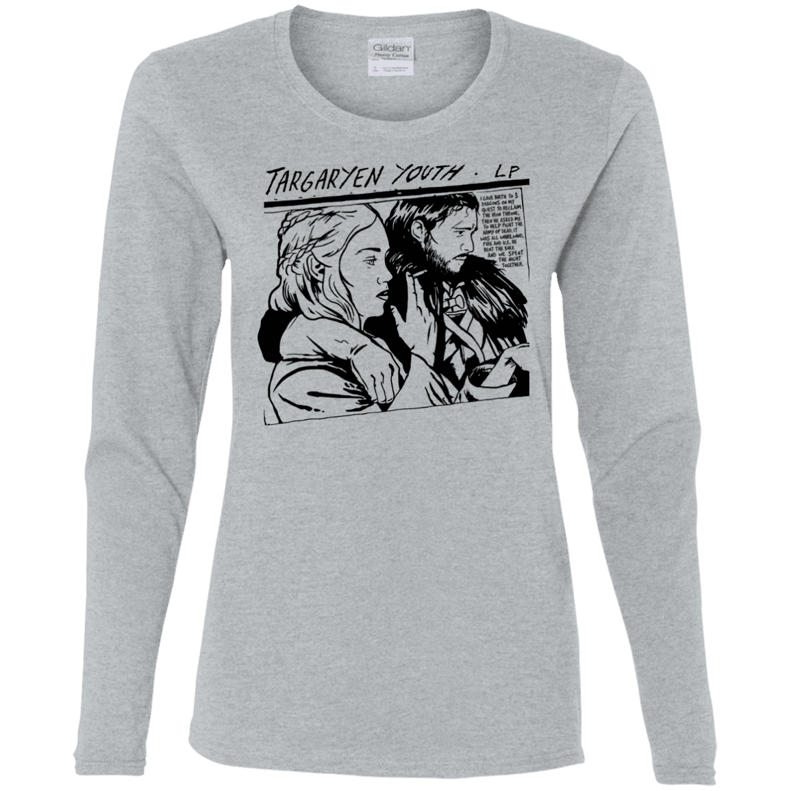 T-Shirts Sport Grey / S Targaryen Youth Women's Long Sleeve T-Shirt