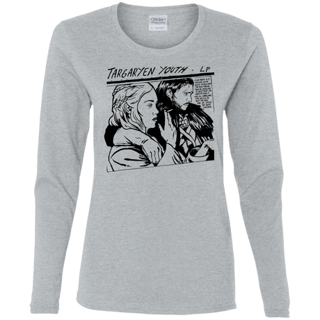 T-Shirts Sport Grey / S Targaryen Youth Women's Long Sleeve T-Shirt
