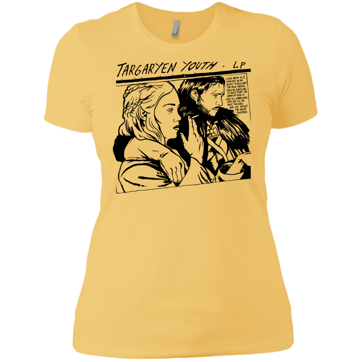 T-Shirts Banana Cream/ / X-Small Targaryen Youth Women's Premium T-Shirt