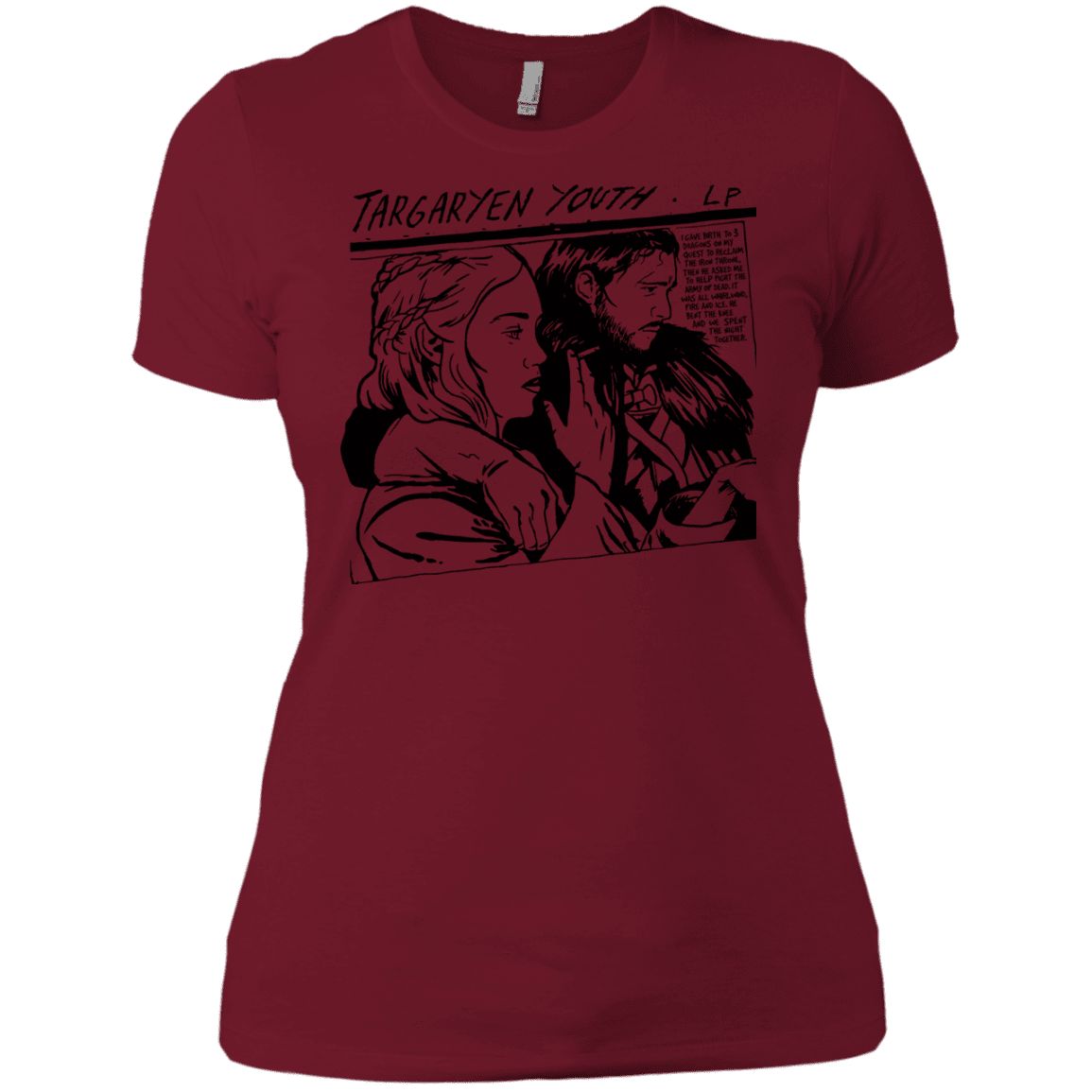 T-Shirts Scarlet / X-Small Targaryen Youth Women's Premium T-Shirt