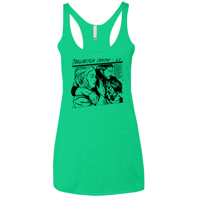 T-Shirts Envy / X-Small Targaryen Youth Women's Triblend Racerback Tank