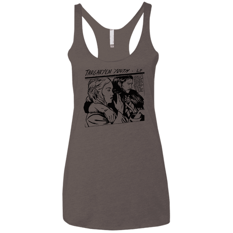 T-Shirts Macchiato / X-Small Targaryen Youth Women's Triblend Racerback Tank
