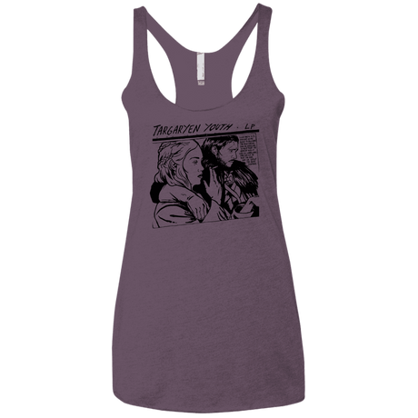 T-Shirts Vintage Purple / X-Small Targaryen Youth Women's Triblend Racerback Tank